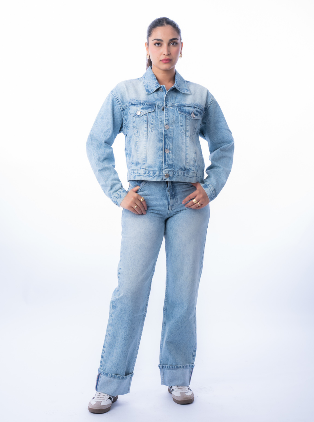 Denim Harmony Suit