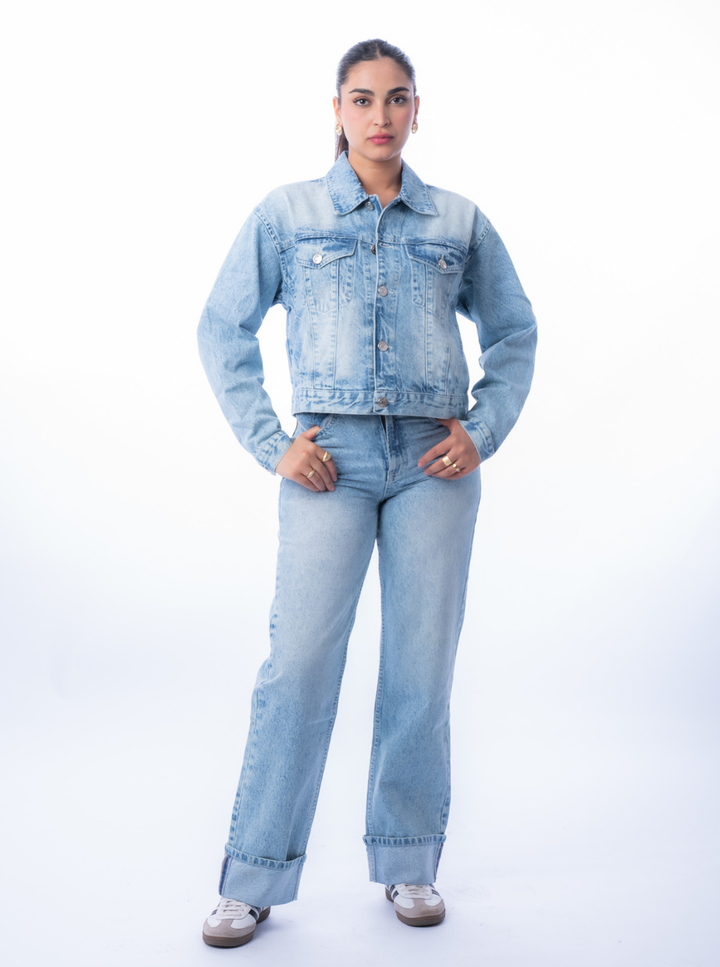 Denim Harmony Suit