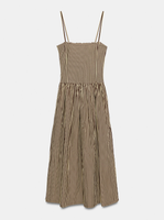 Mocha Lines Dress