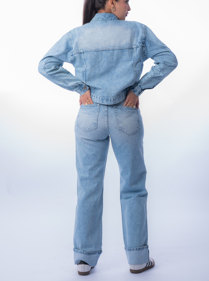 Denim Harmony Suit