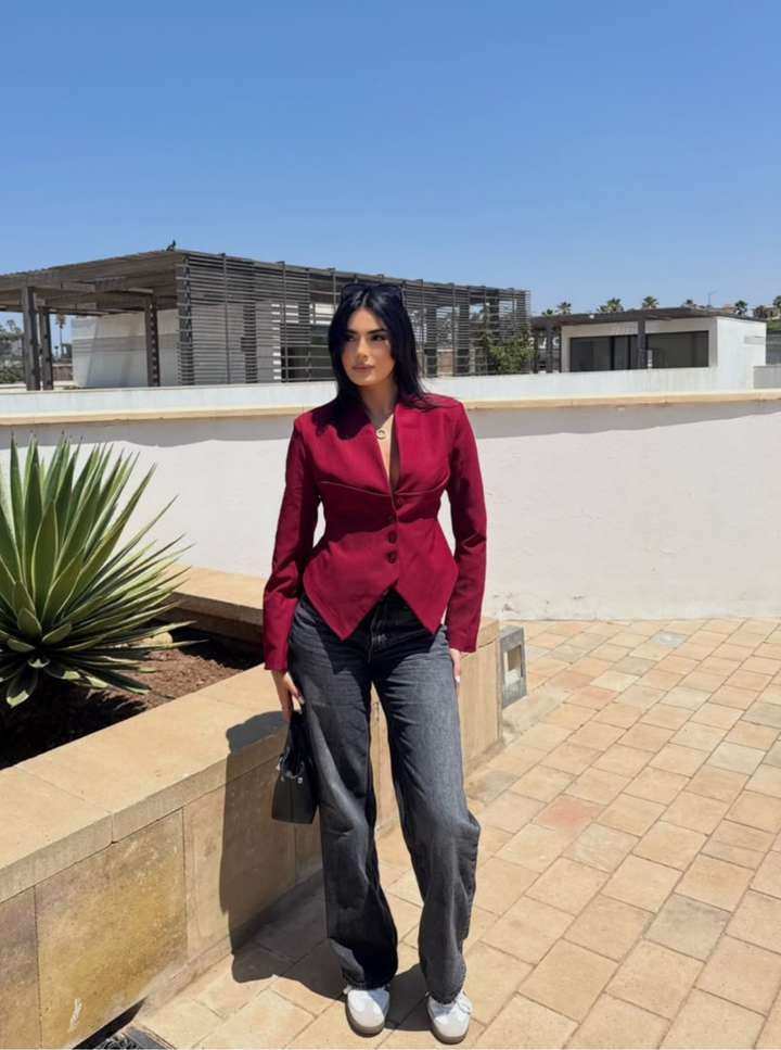 Curve Cut Blazer