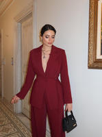 Waist-Cinched Suit