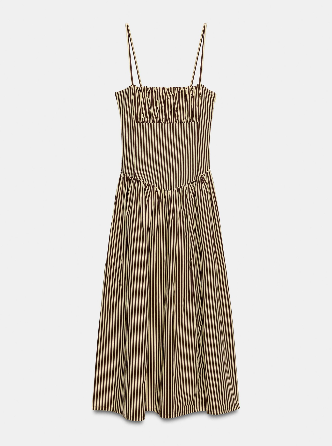 Mocha Lines Dress