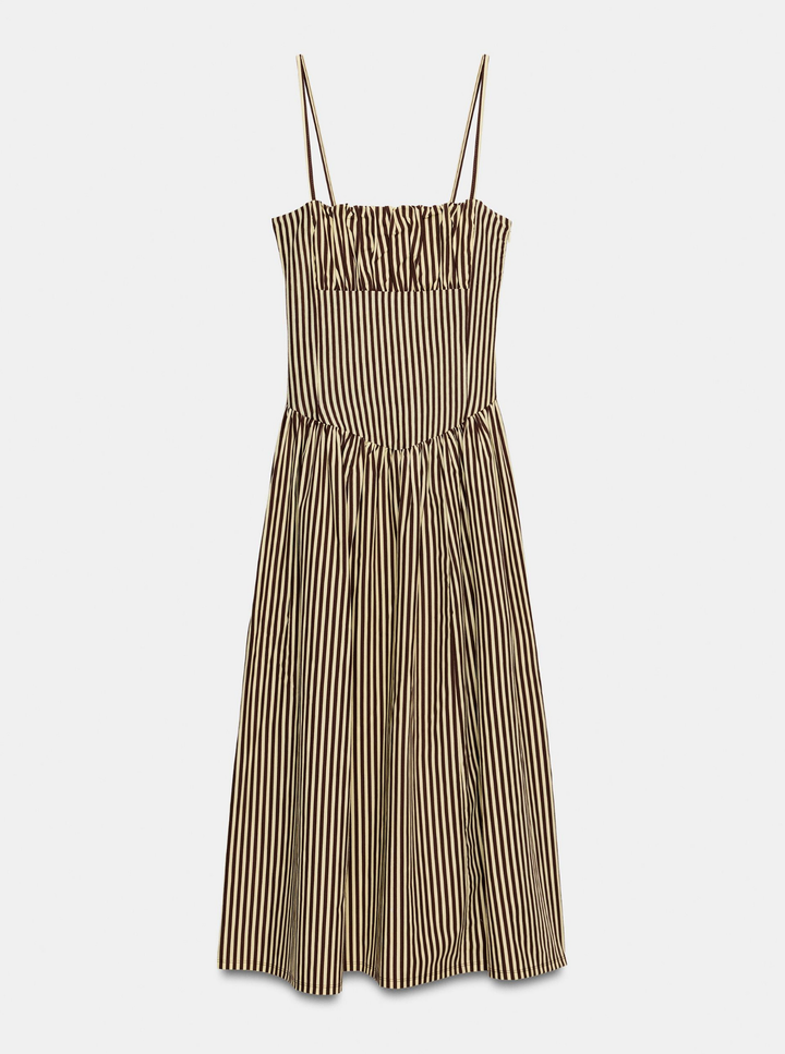 Mocha Lines Dress