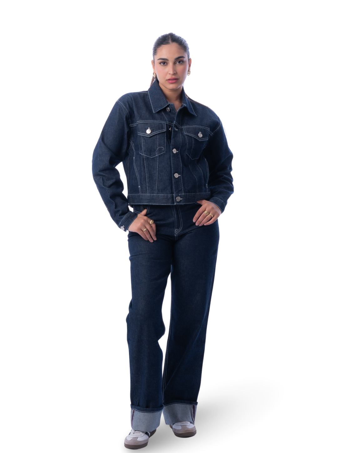 Denim Harmony Suit