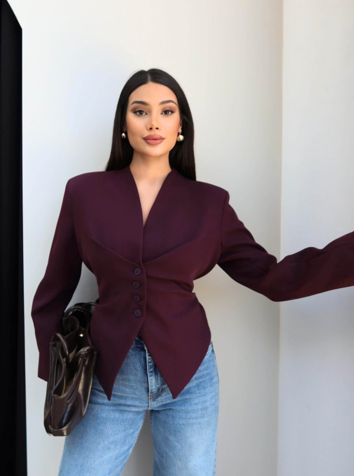 Curve Cut Blazer