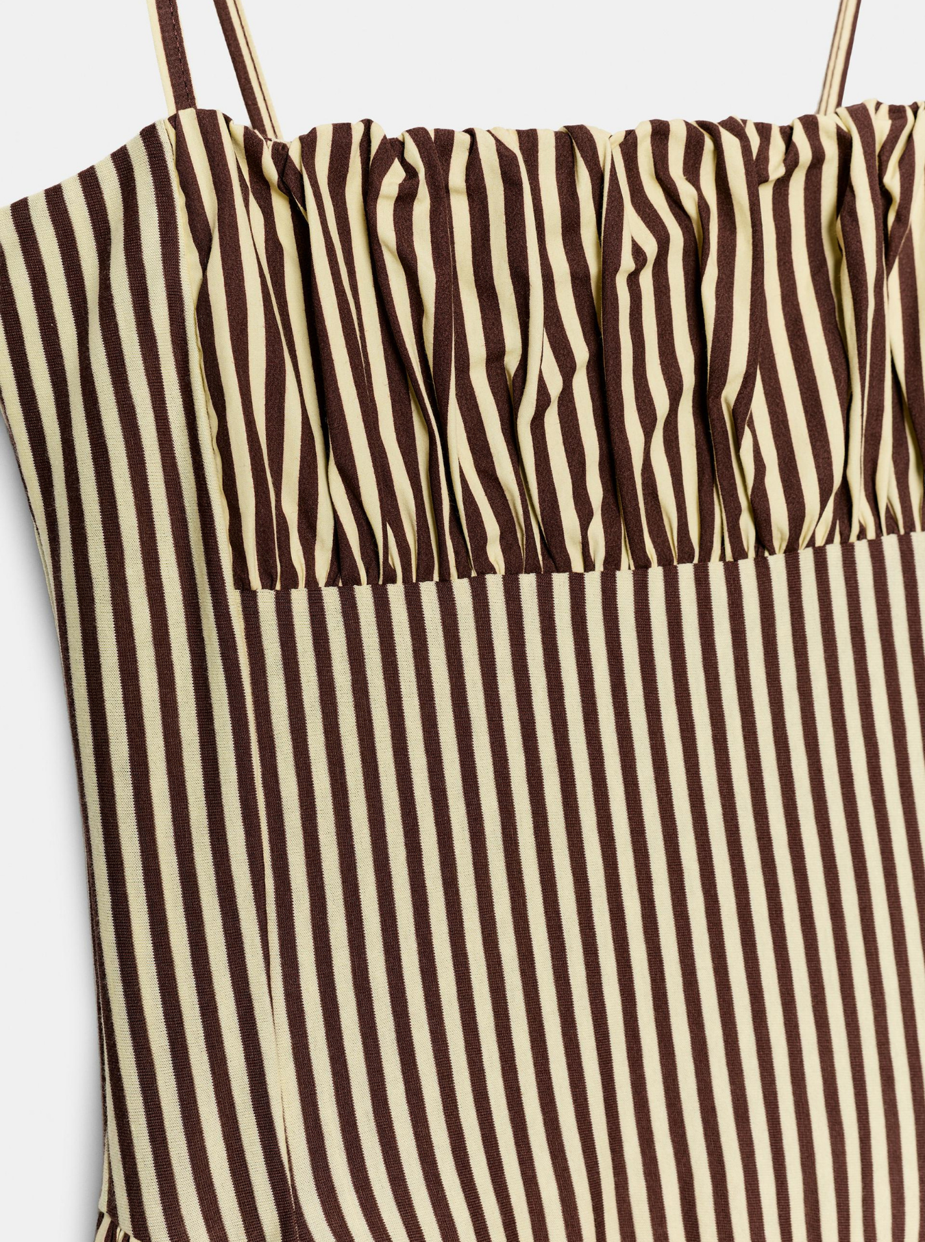 Mocha Lines Dress