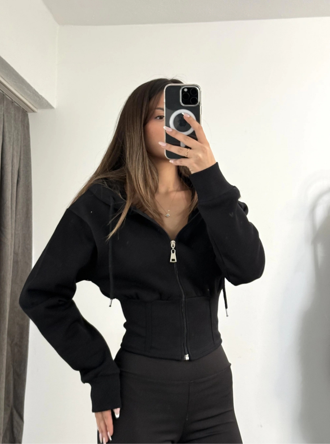 Corrina Corset Hoodie