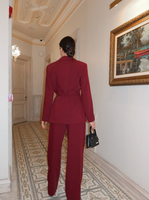Waist-Cinched Suit