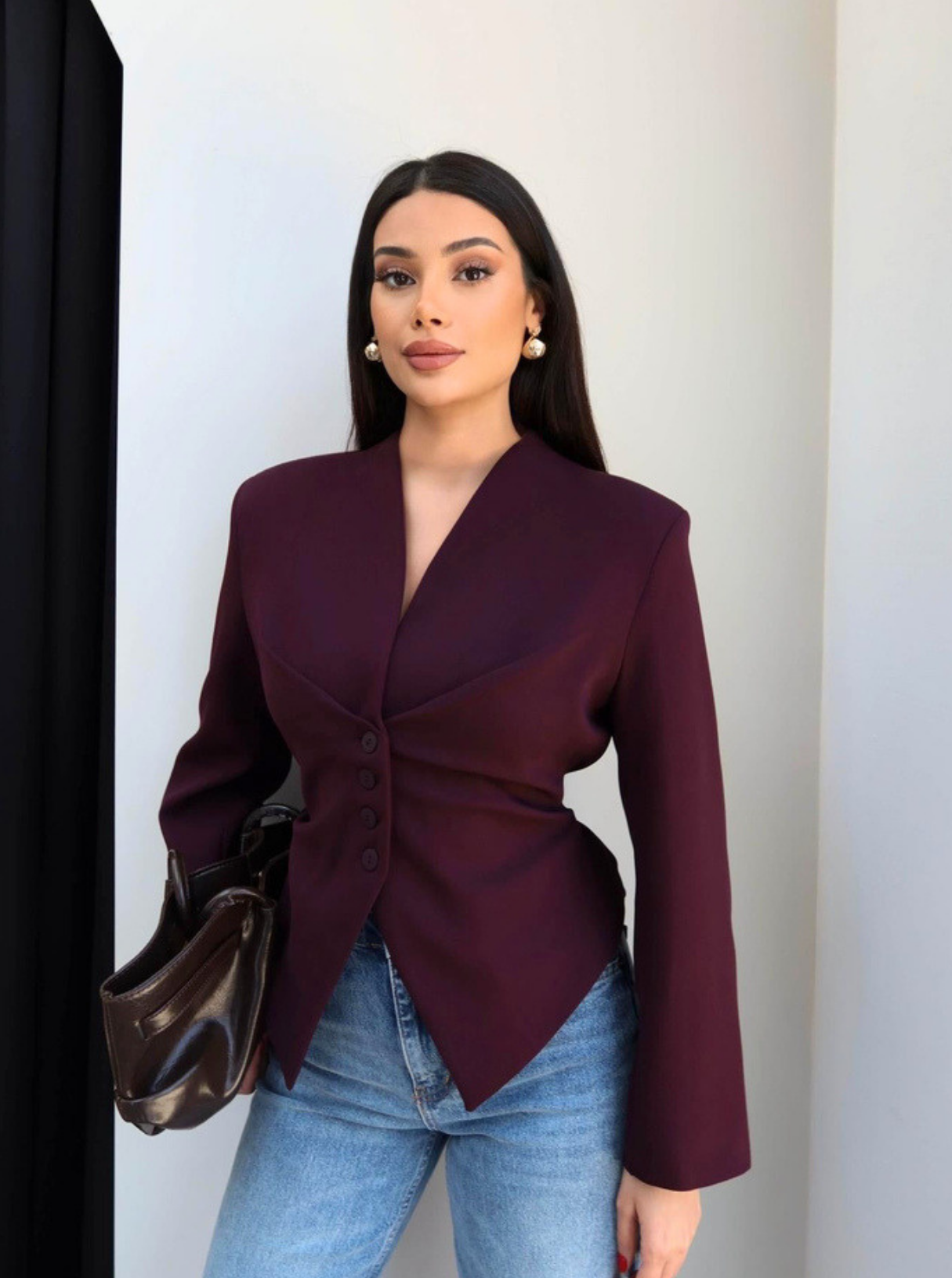 Curve Cut Blazer