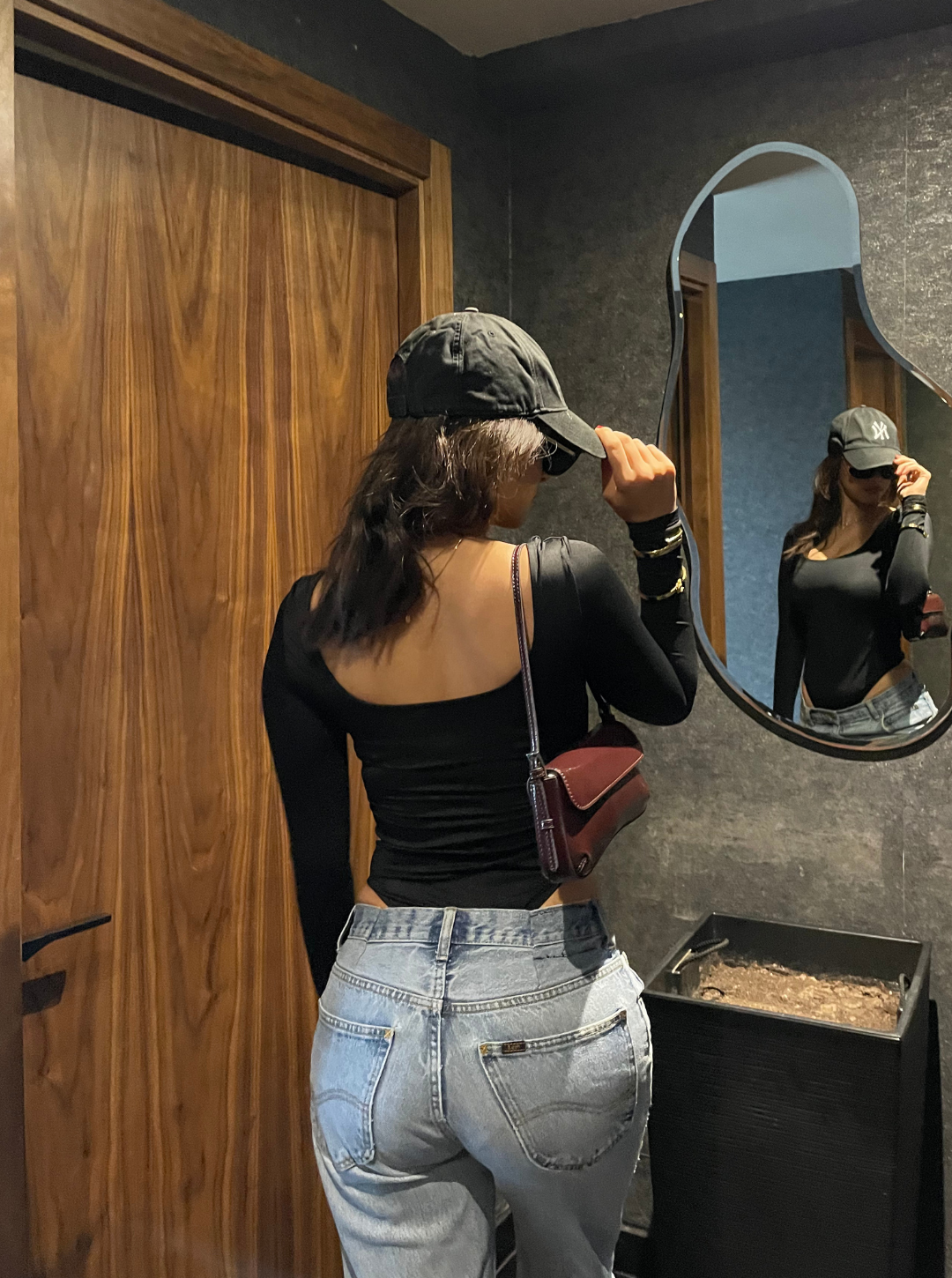 Long Sleeve Squarneck Bodysuit