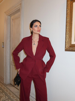 Waist-Cinched Suit
