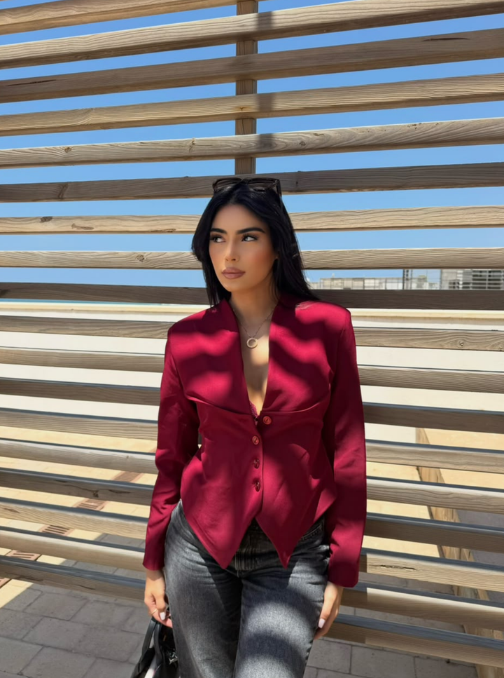 Curve Cut Blazer
