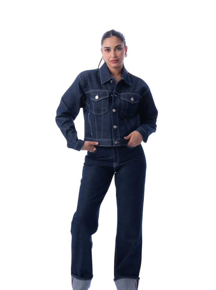 Denim Harmony Suit