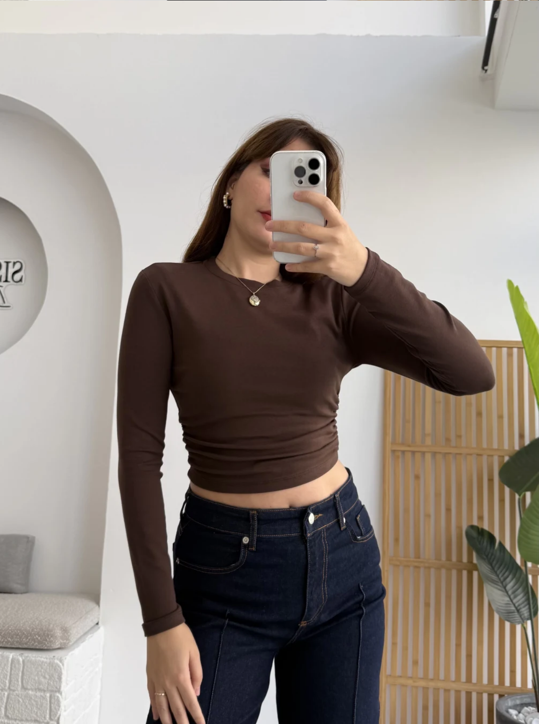 Cropped Kassie top