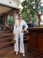 Waist-Cinched Suit
