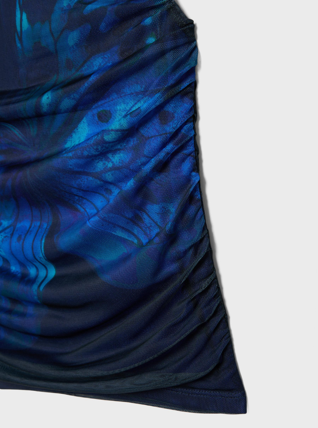 PRINTED Blue T-SHIRT