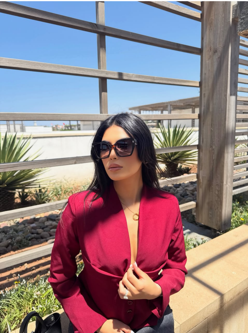 Curve Cut Blazer