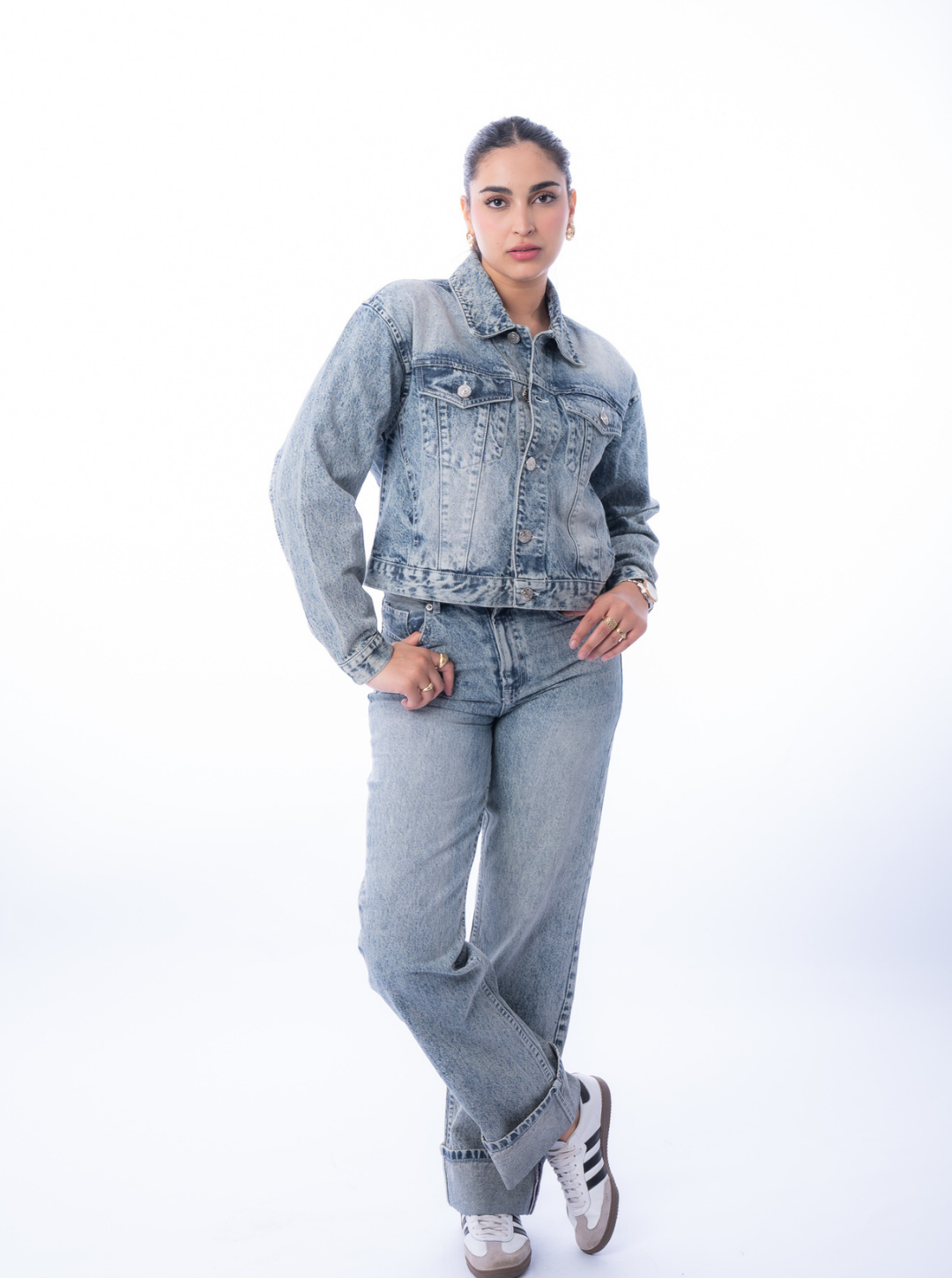 Denim Harmony Suit