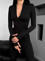 Contour Zip Jumpsuit