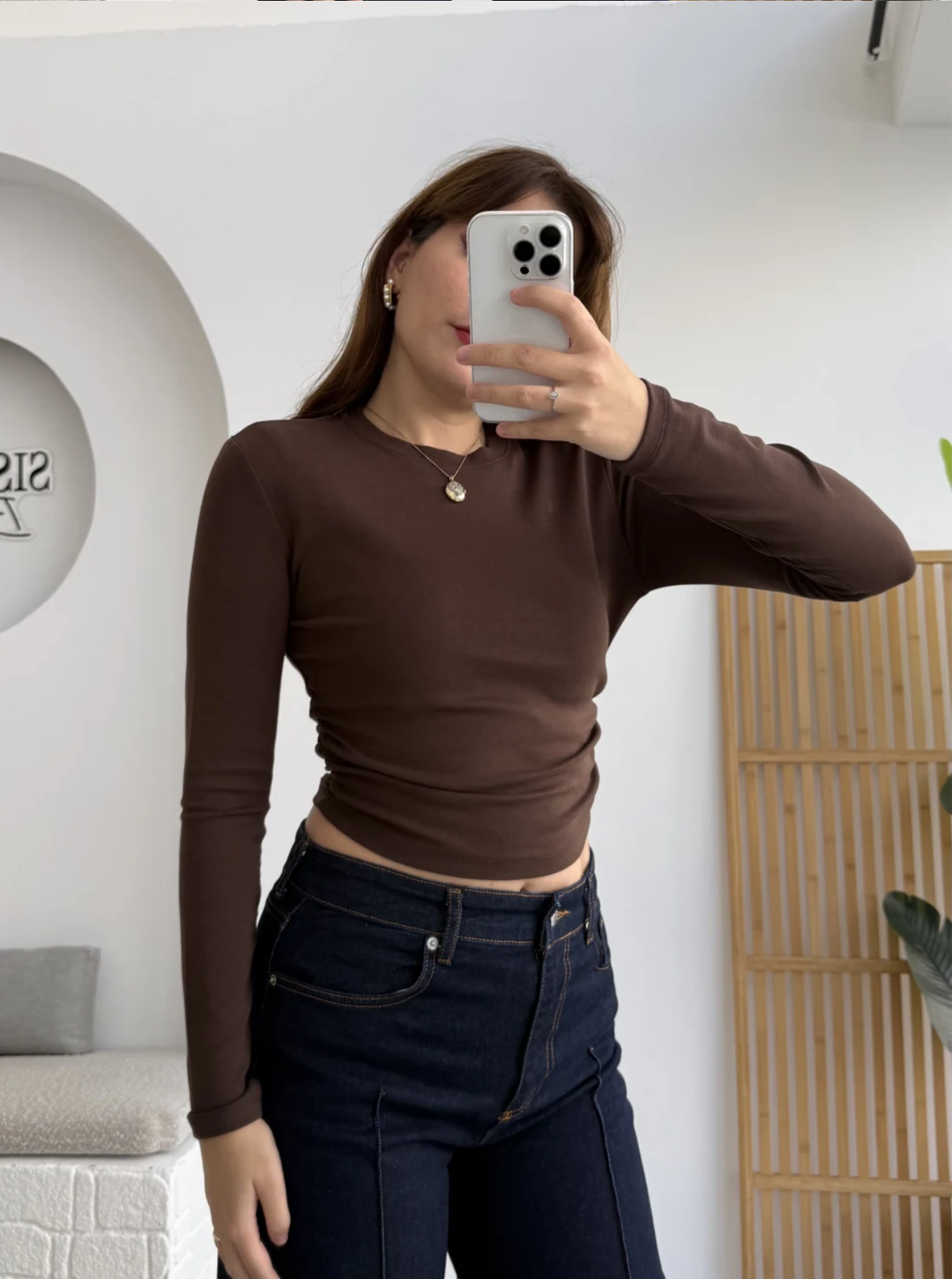 Cropped Kassie top
