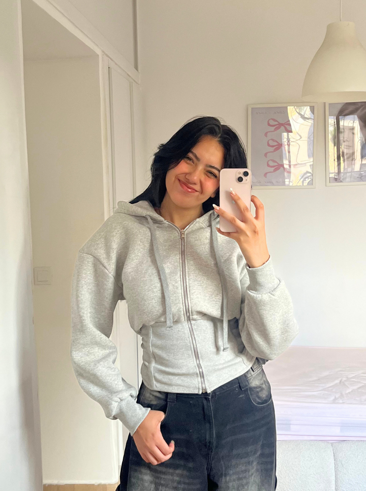 Corrina Corset Hoodie