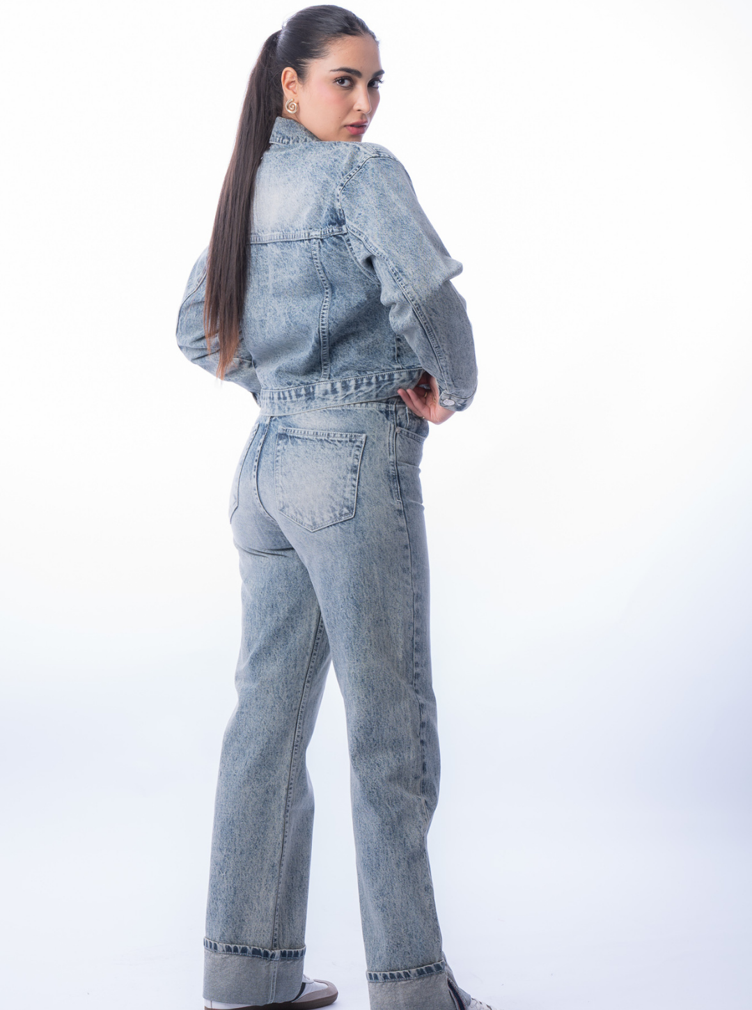 Denim Harmony Suit