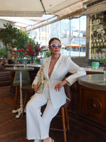 Waist-Cinched Suit