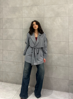 Oversize Short Flow Coat