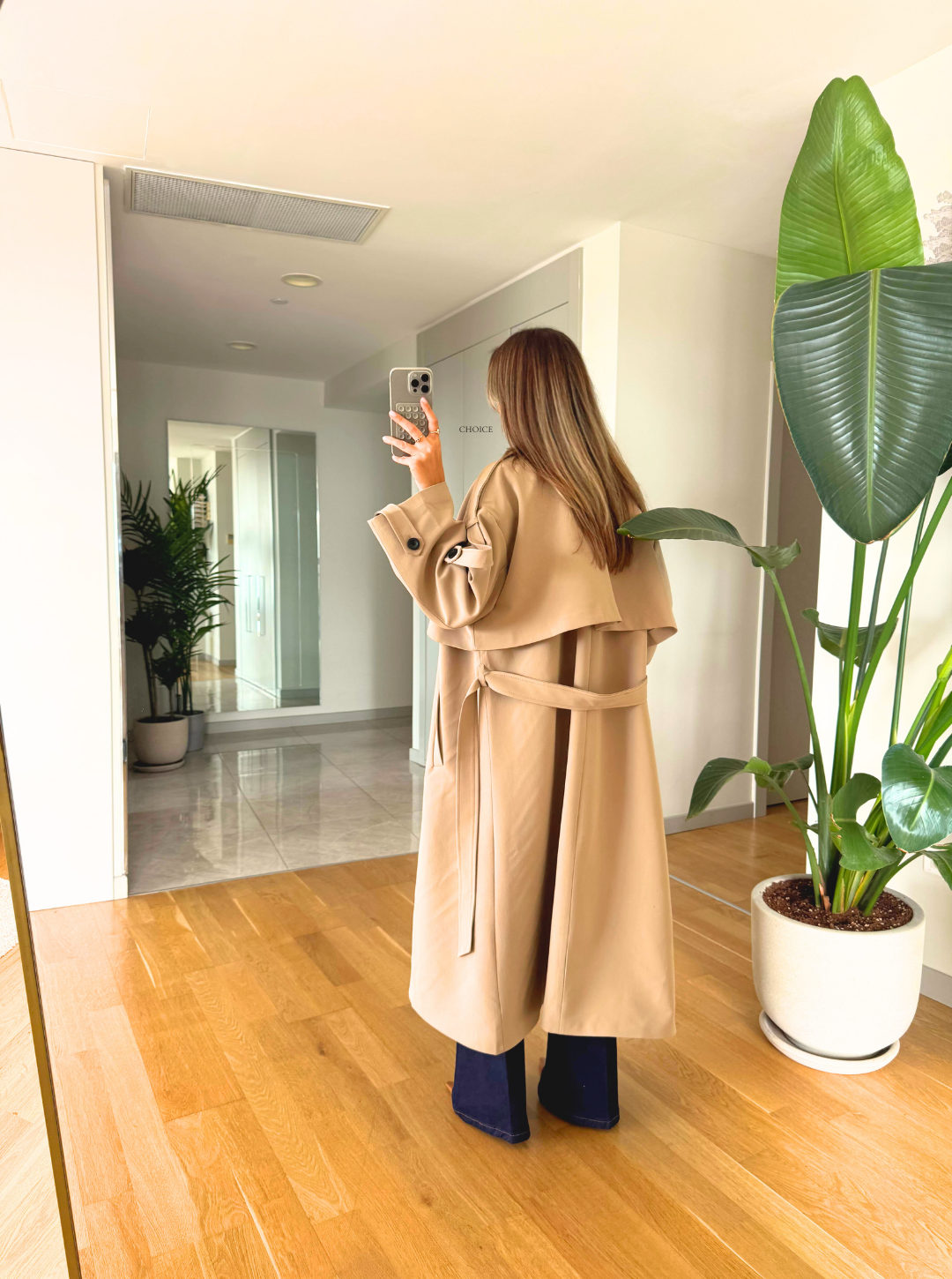 Oversize Long Trench