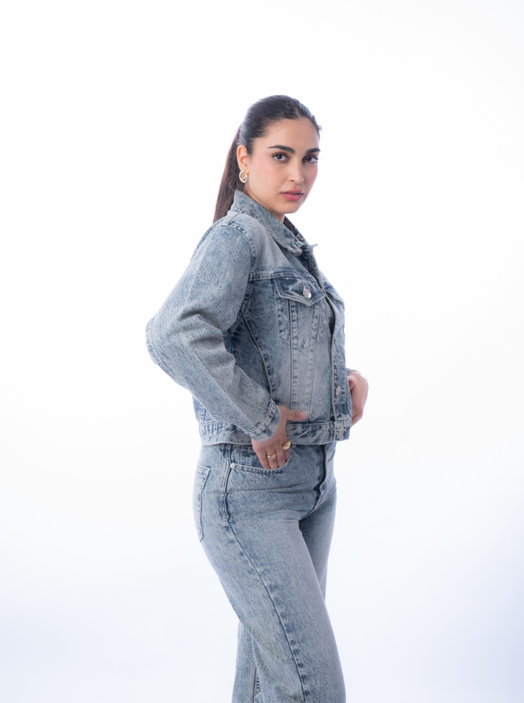 Denim Harmony Suit