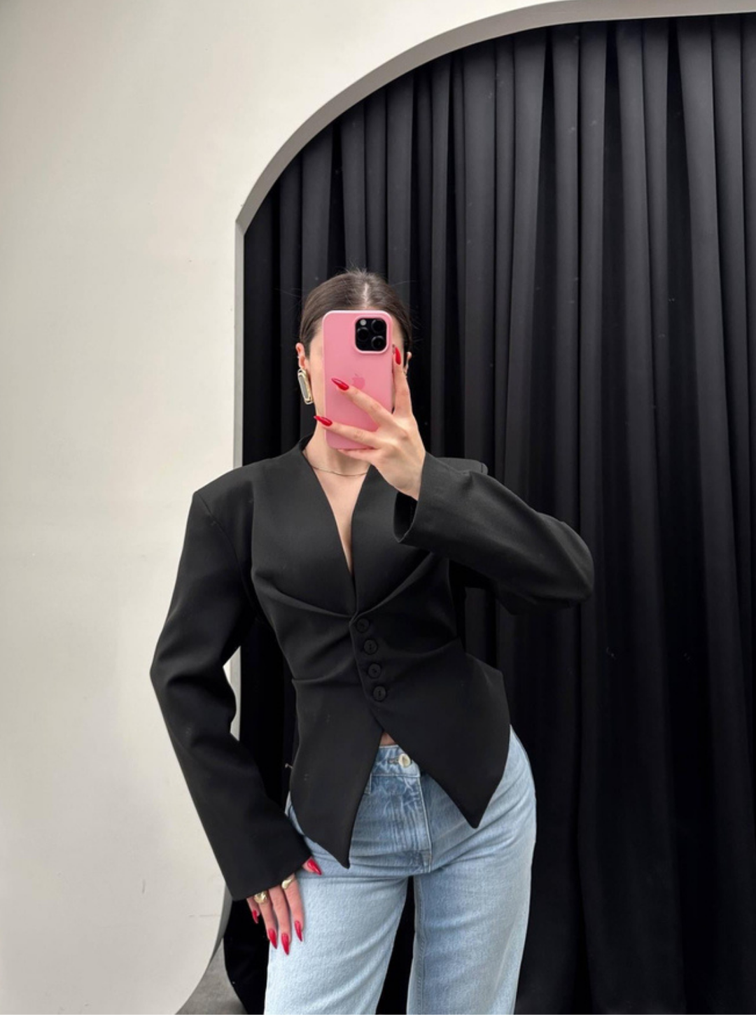 Curve Cut Blazer