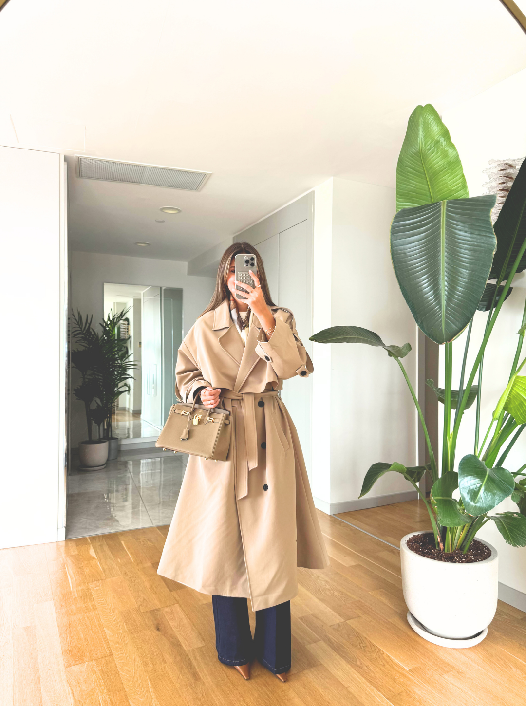 Oversize Long Trench