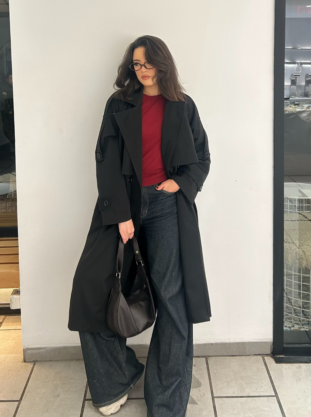 Oversize Long Trench