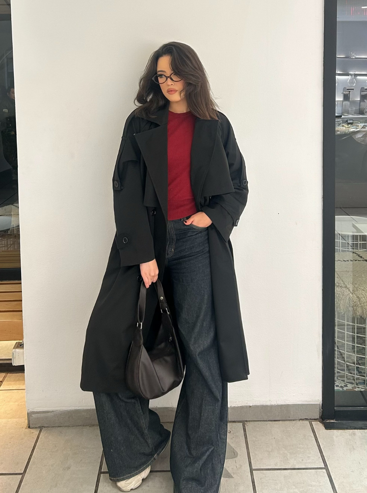 Oversize Long Trench