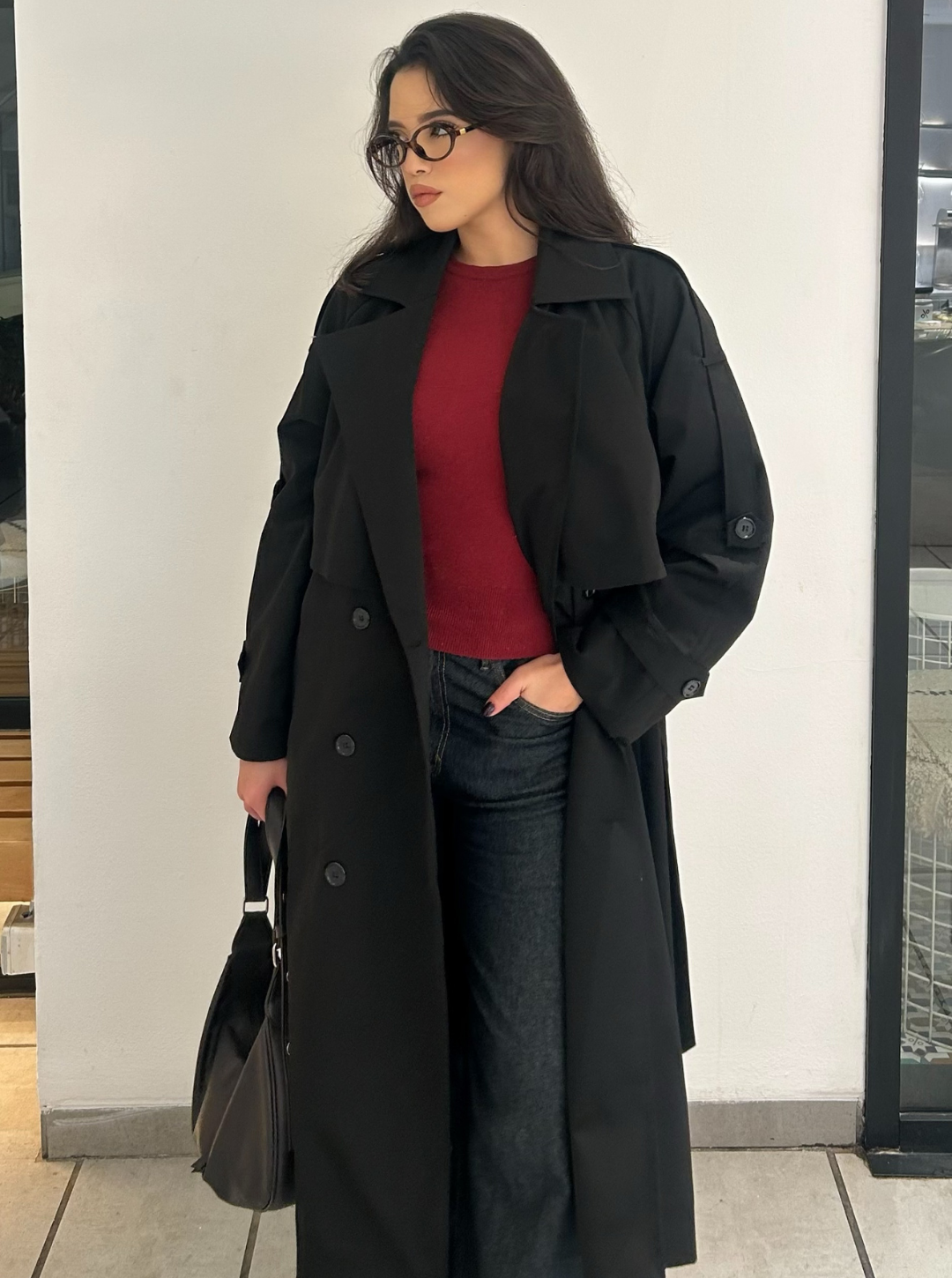 Oversize Long Trench