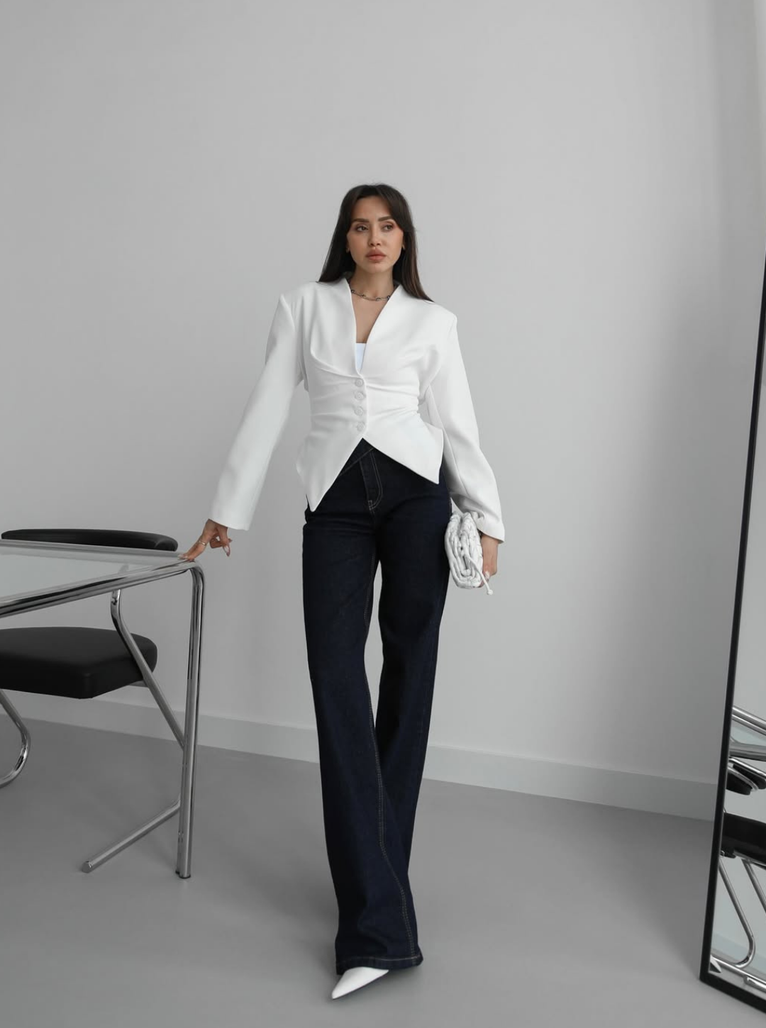 Curve Cut Blazer
