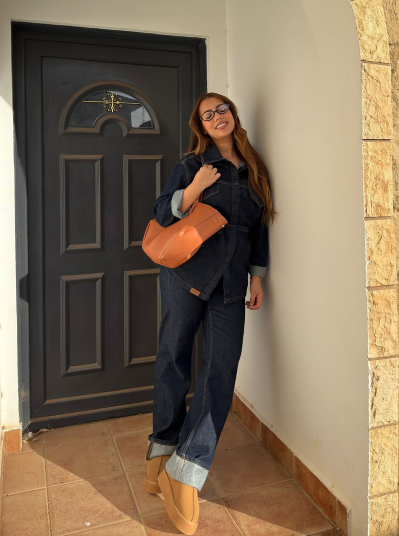 Oversized Denim  Suit (Copy)