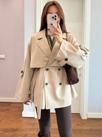 Oversize Short Flow Coat