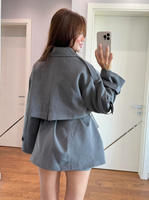 Oversize Short Flow Coat