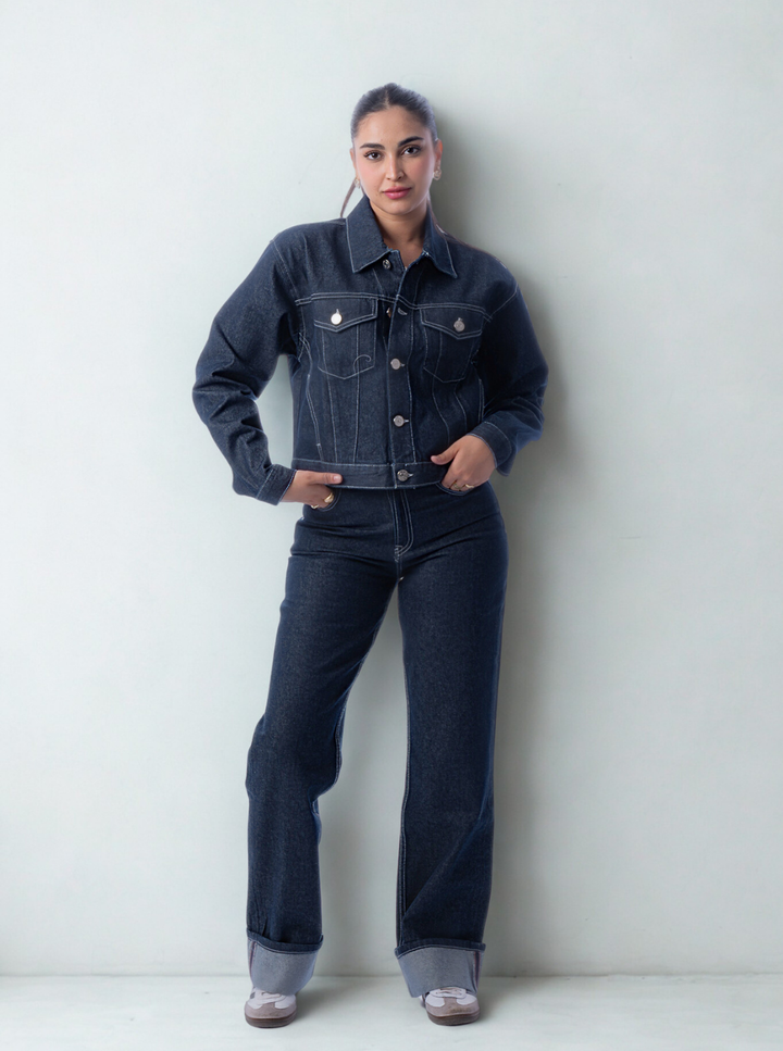 Denim Harmony Suit