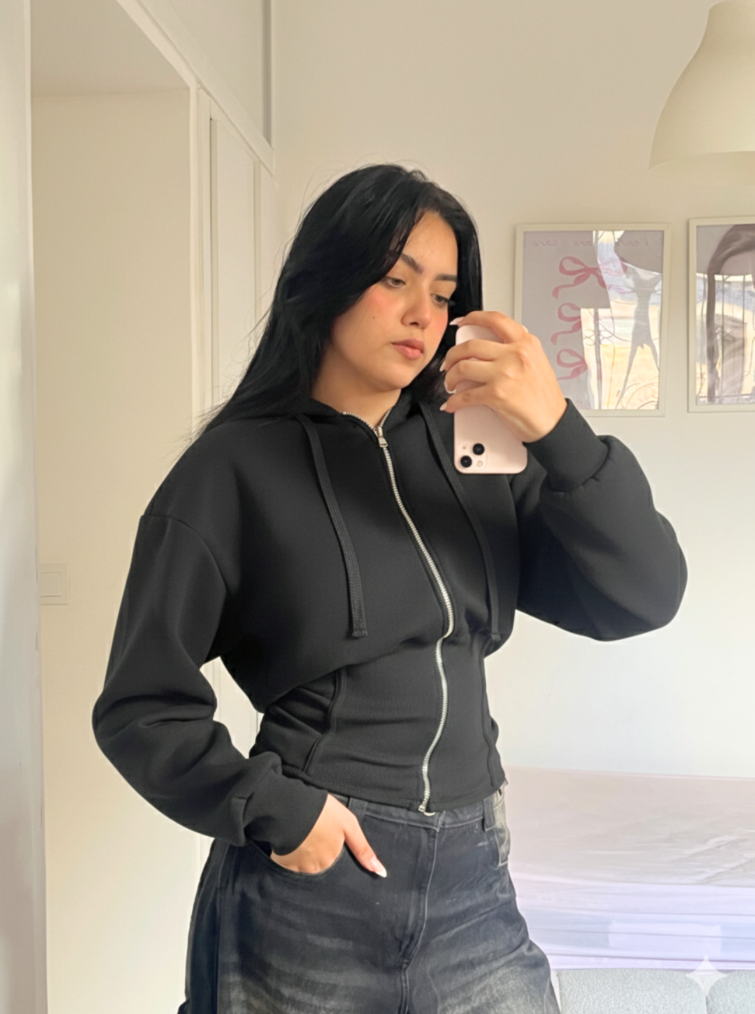 Corrina Corset Hoodie