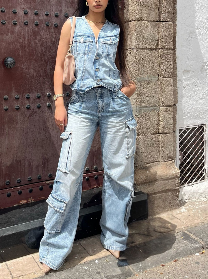 Denim Cargo Mood