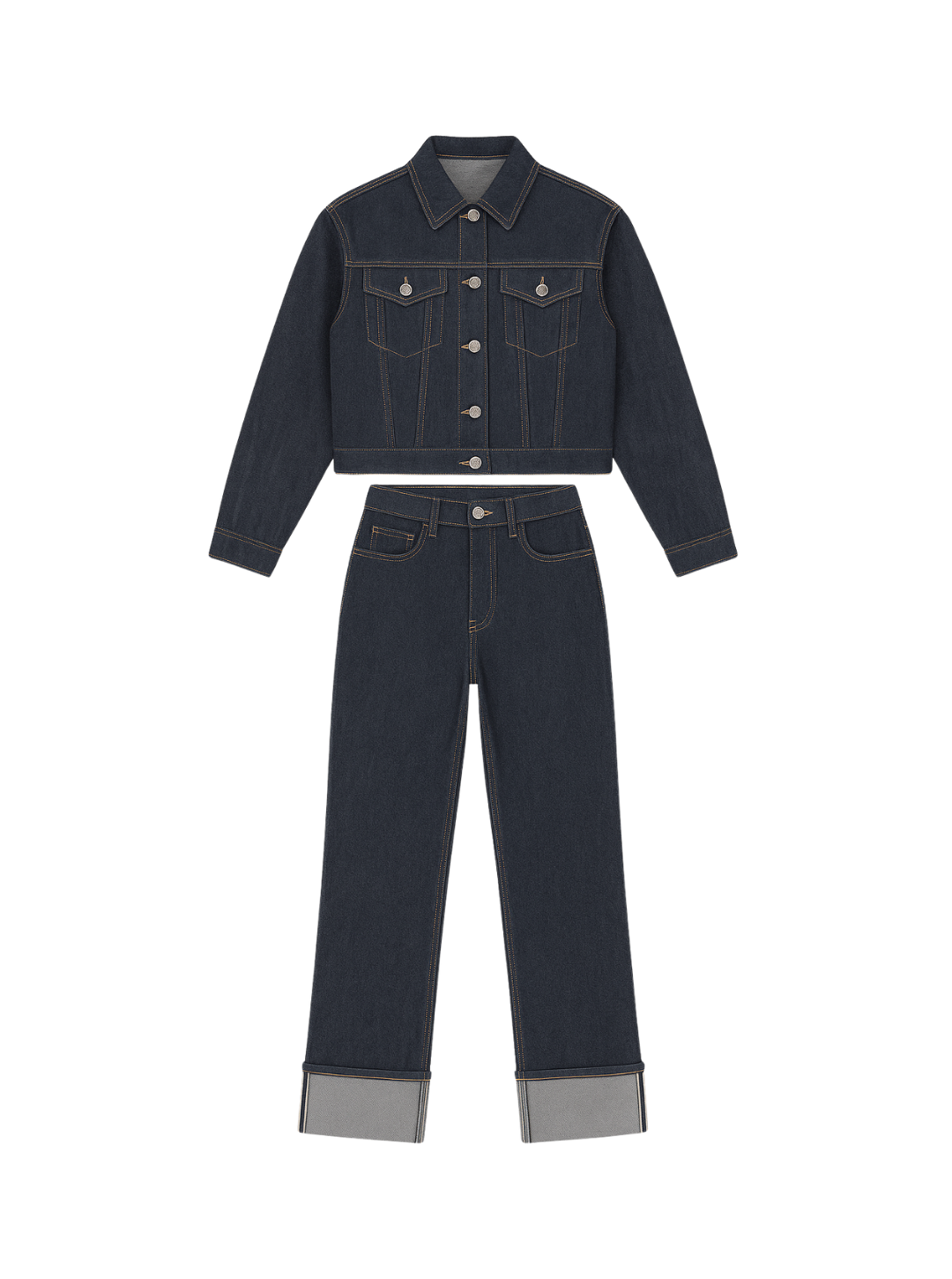 Denim Harmony Suit