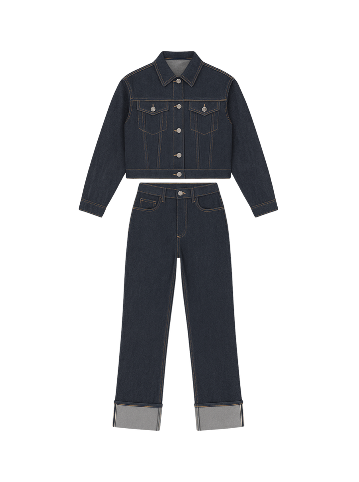 Denim Harmony Suit