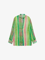 SEMI-TRANSPARENT PRINTED SUIT