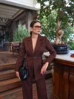 Waist-Cinched Suit