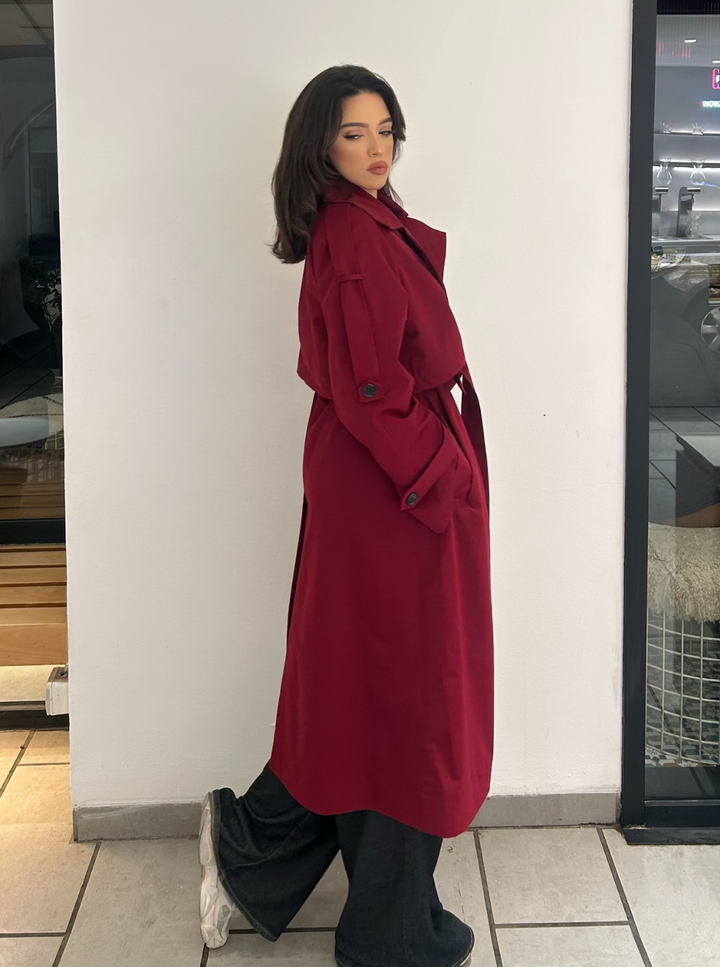 Oversize Long Trench