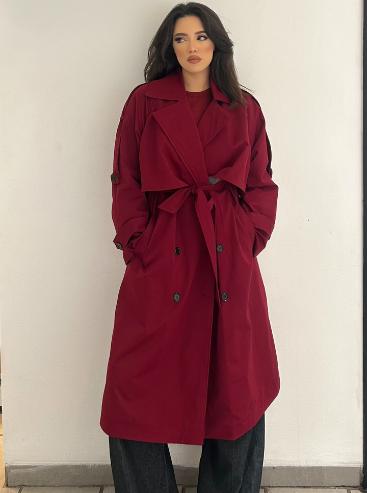 Oversize Long Trench