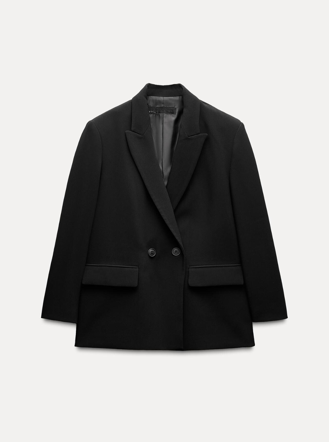 Veste oversize à double boutonnage